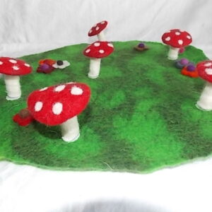 fairy rings and toadstools mat