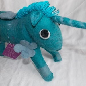 large blue unicorn