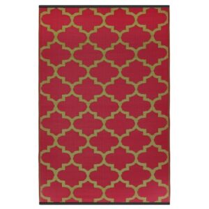 recycled plastic floor mat tangier pinkberry