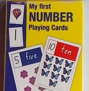 my first number playing cards