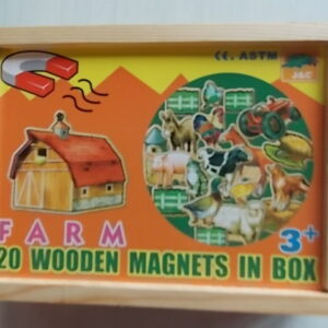 wooden magnetic farm