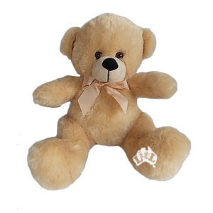 gold teddy bear weighted toy