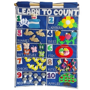 learn to count wall chart