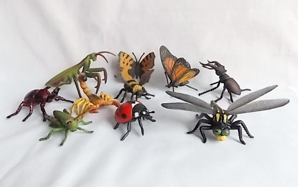 Set_Ten_Plastic_Insects