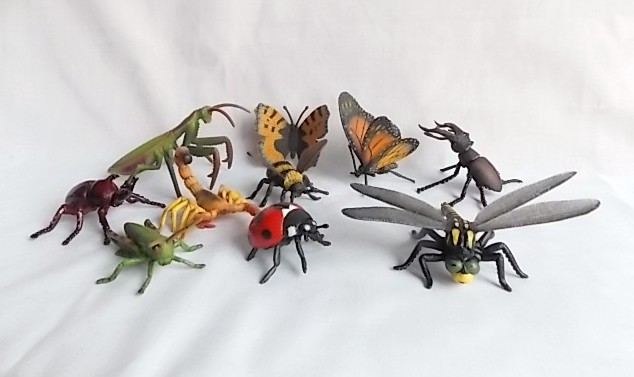 Set_Ten_Plastic_Insects