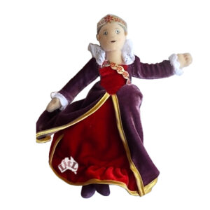 queen finger puppet