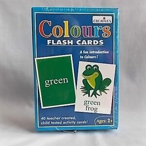 colours flash cards