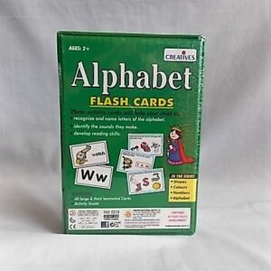 alphabet flash cards