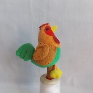 rooster finger puppet