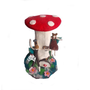 the whimsical toadstool home