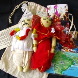 indian wedding story dolls