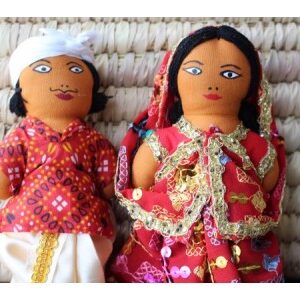 indian couple dolls