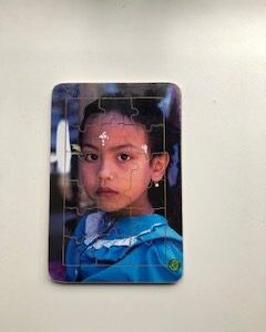 indian girl puzzle