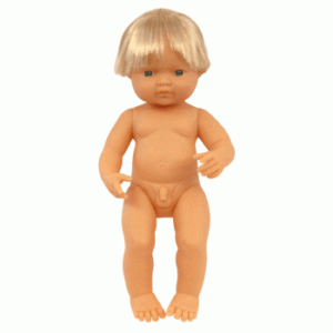 caucasian boy doll