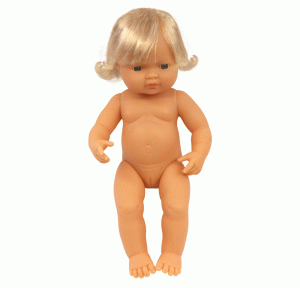 caucasian girl doll