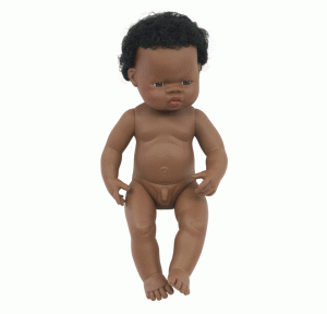dark skin boy doll