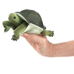mini tortoise finger puppet
