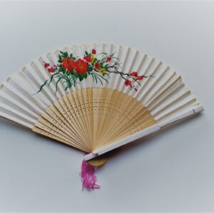 filigree floral fan