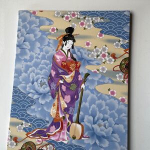 wall plaque oriental lady