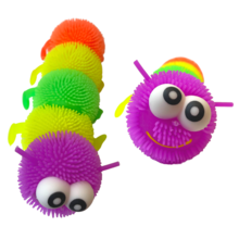 fuzzy tactile caterpillar