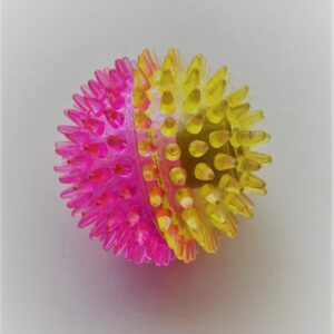 rainbow spiky ball