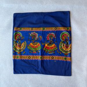 african print cushion