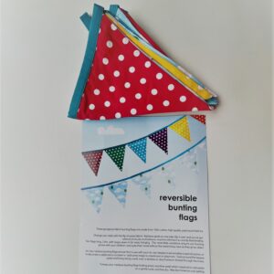 reversible rainbow dots cloud bunting available