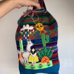 peruvian backpack large