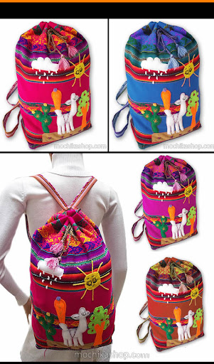 peruvian backpack backpack