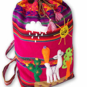 peruvian backpack small