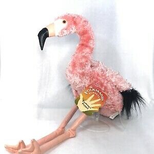 flamingo hand puppet