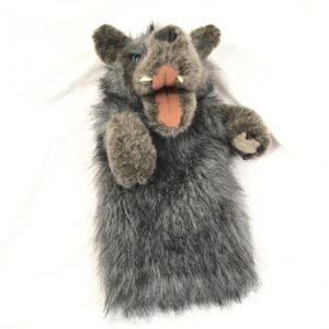 wolf stage puppet
